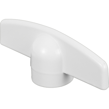 PRIME-LINE White Diecast Tee Crank Handle, Truth Single Pack TH 22142